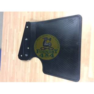 Land Rover Defender 90 Td5 & Puma Left Hand Rear Mud Flap & Bracket